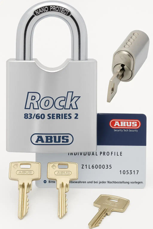 ABUS Rock Hængelås velegnet til containere
