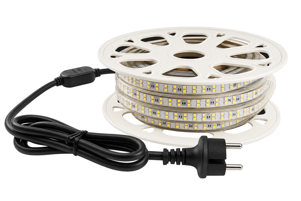 LED Strip 15 meter – kraftigt LED-lys til container